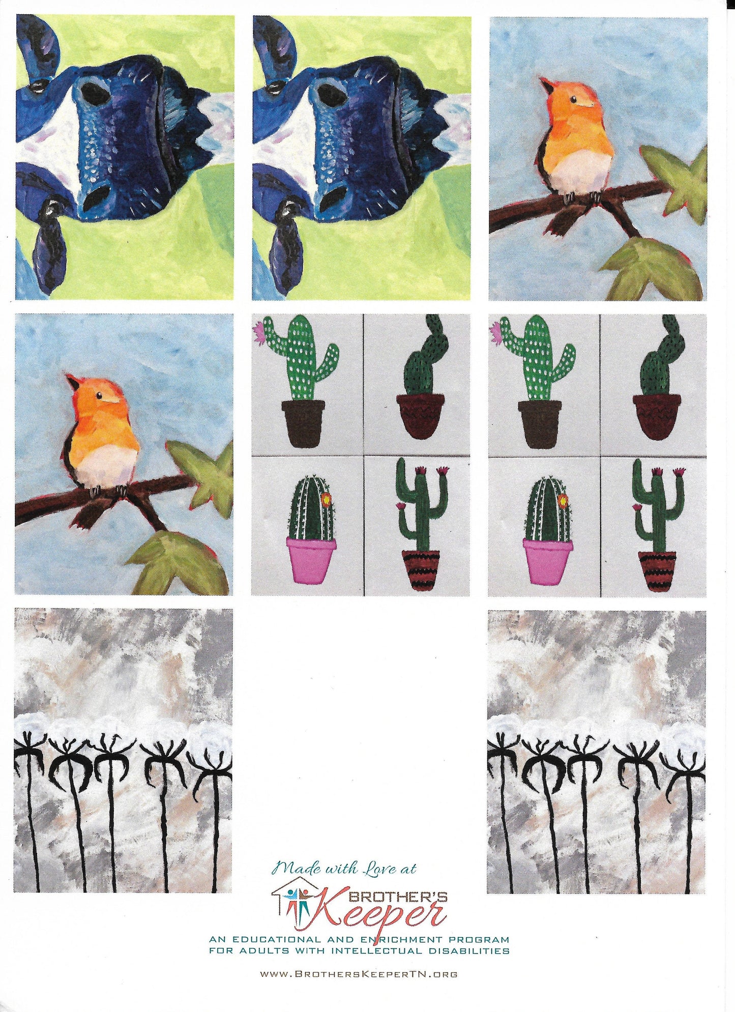 Artwork Greeting Card Pack - Southern Charm
