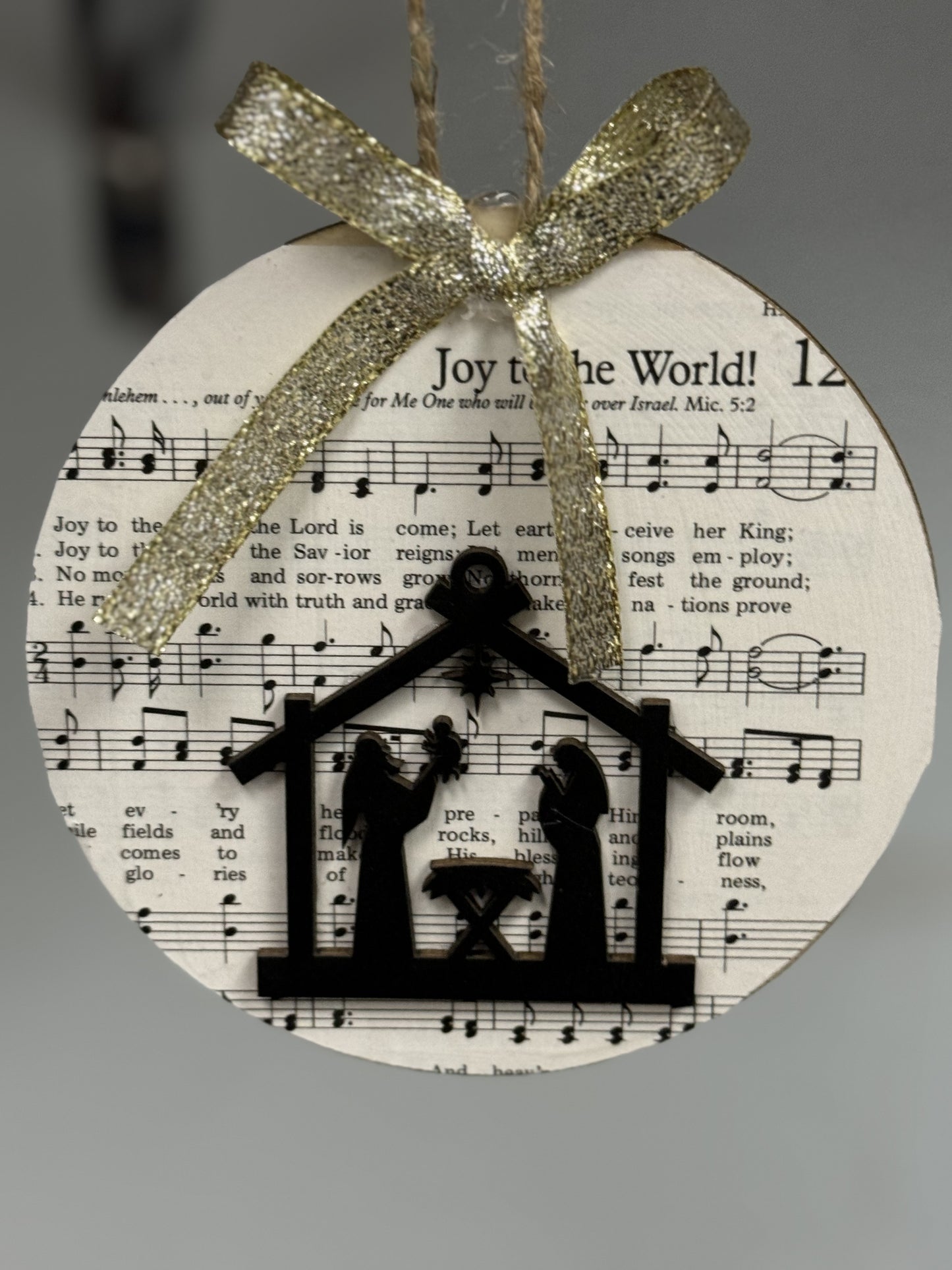 Christmas Hymn Ornaments