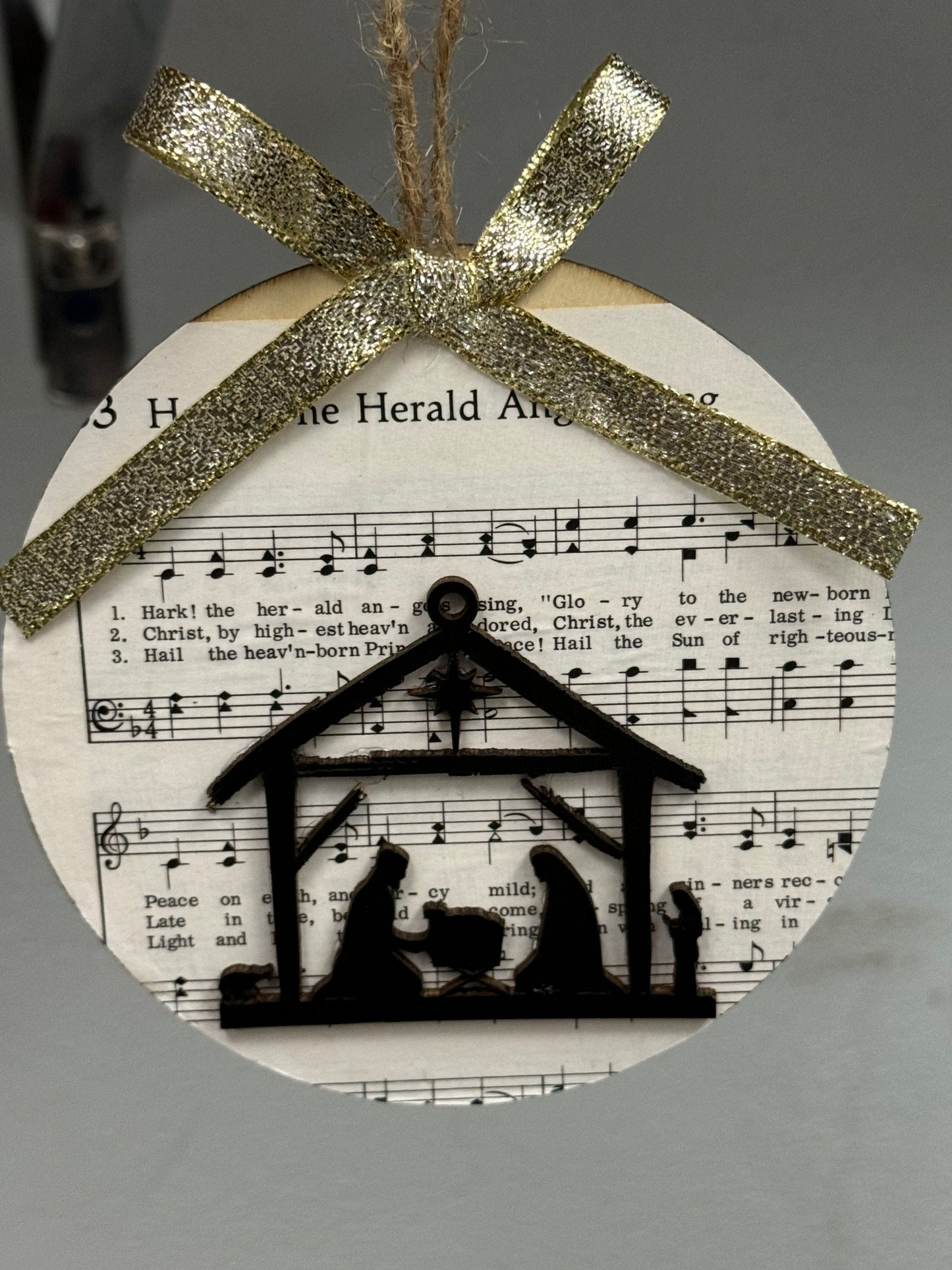 Christmas Hymn Ornaments
