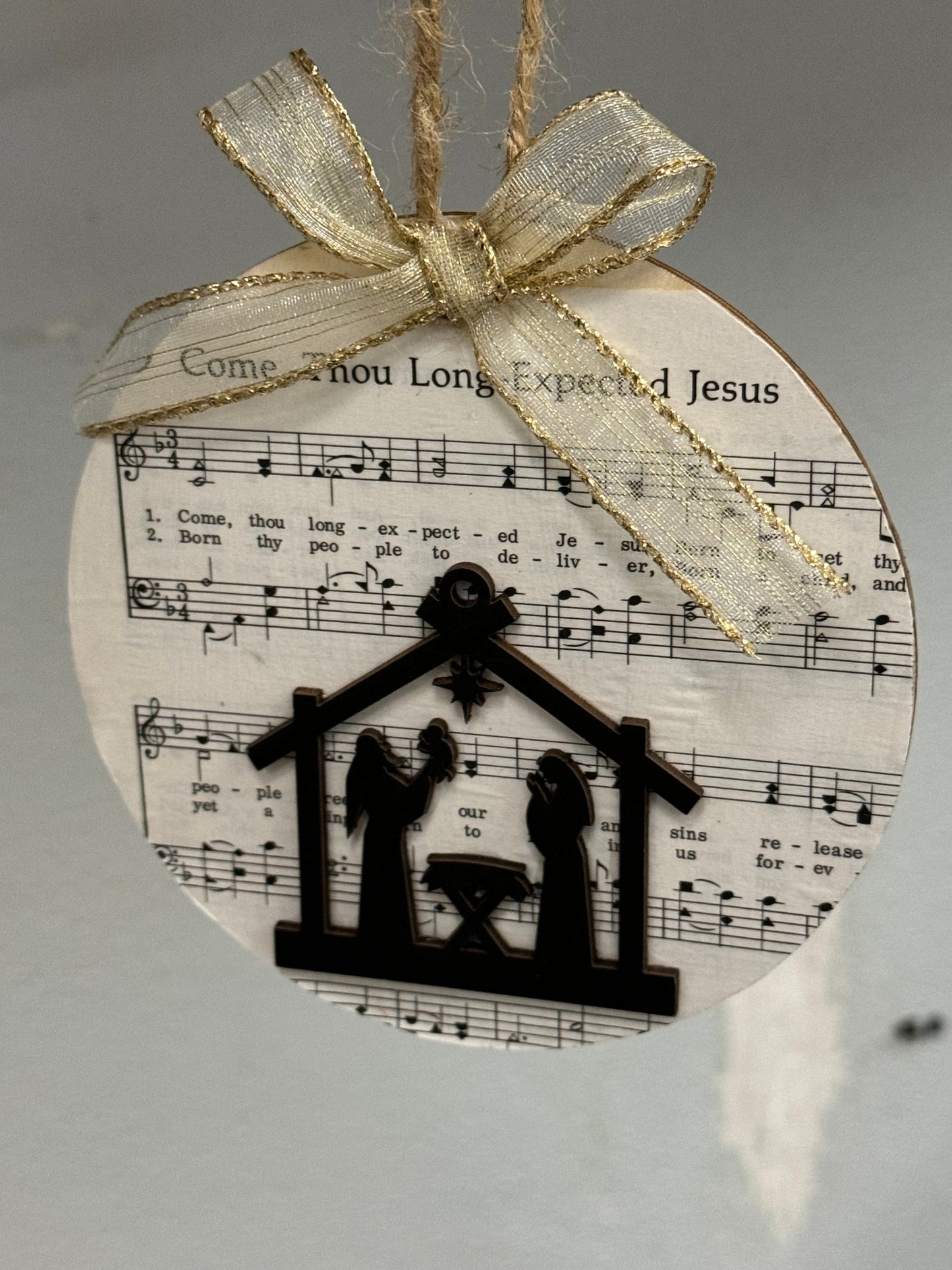 Christmas Hymn Ornaments