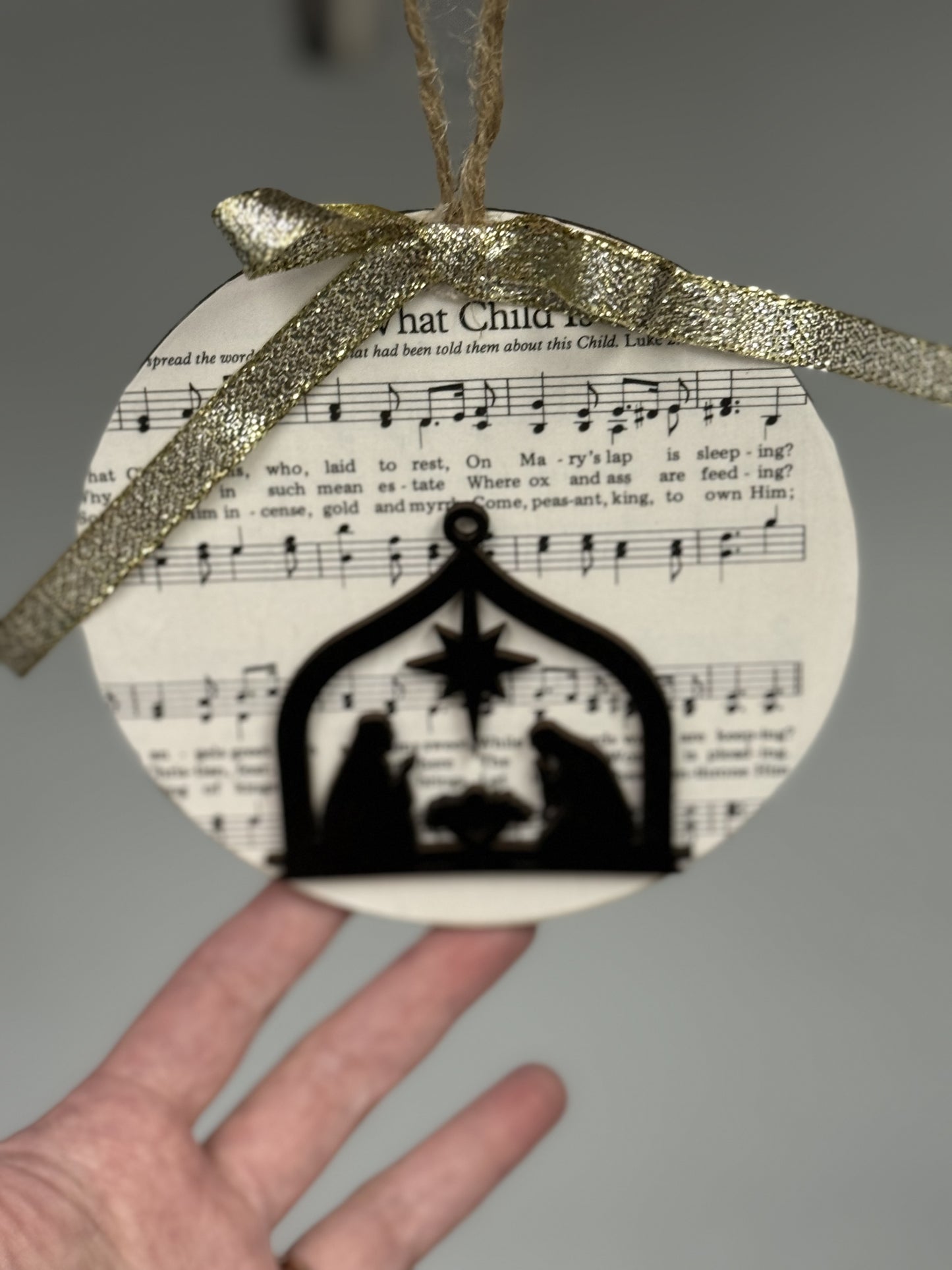 Christmas Hymn Ornaments