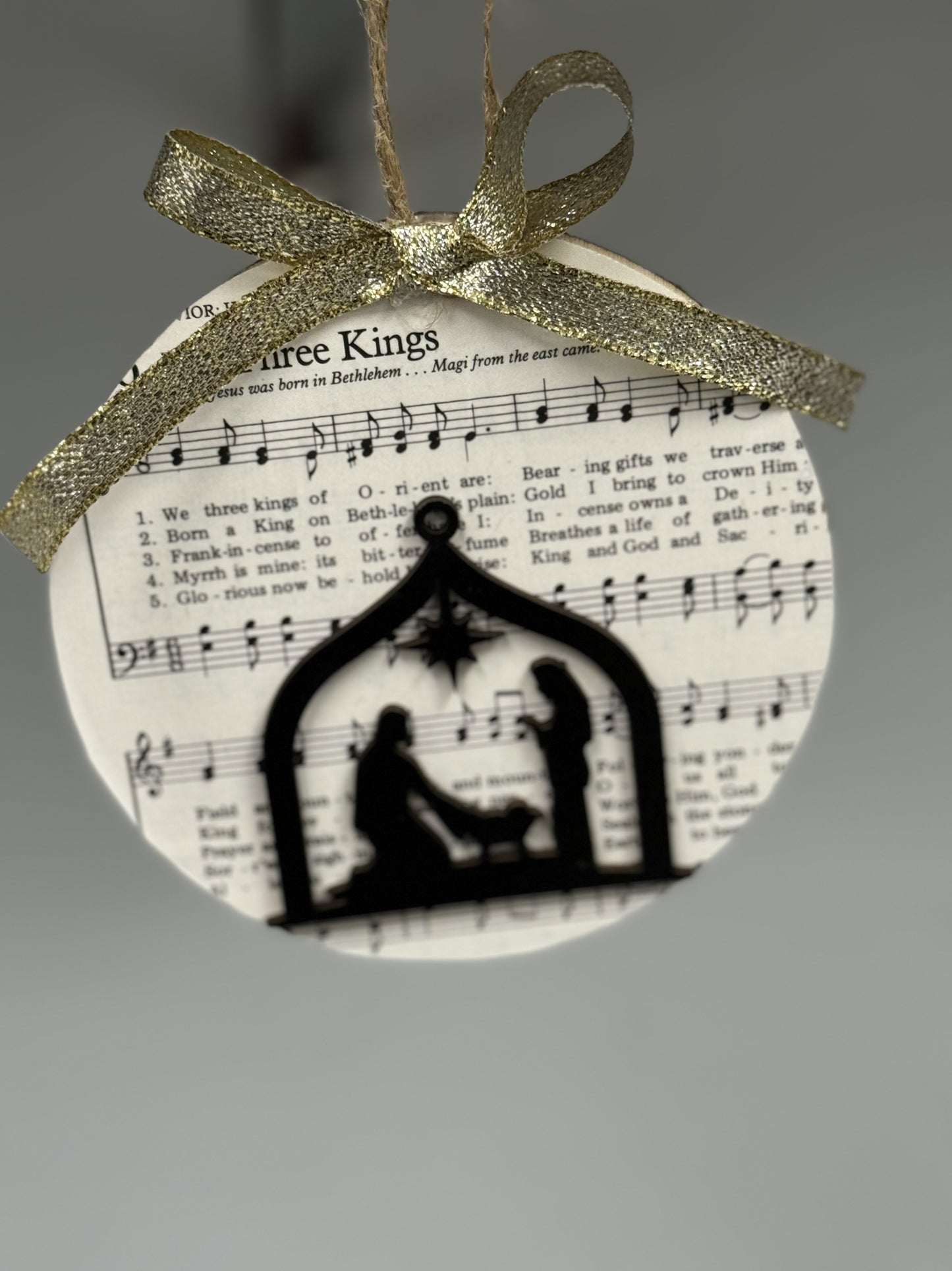 Christmas Hymn Ornaments
