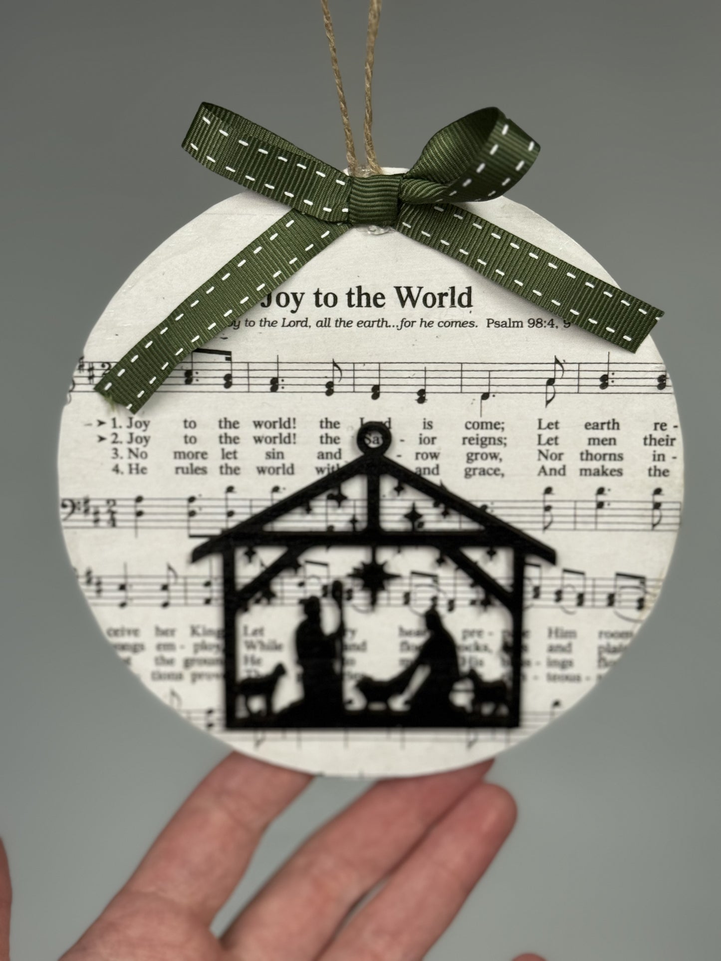 Christmas Hymn Ornaments